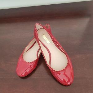 Louise et Cie Red Leather Patent Flats
